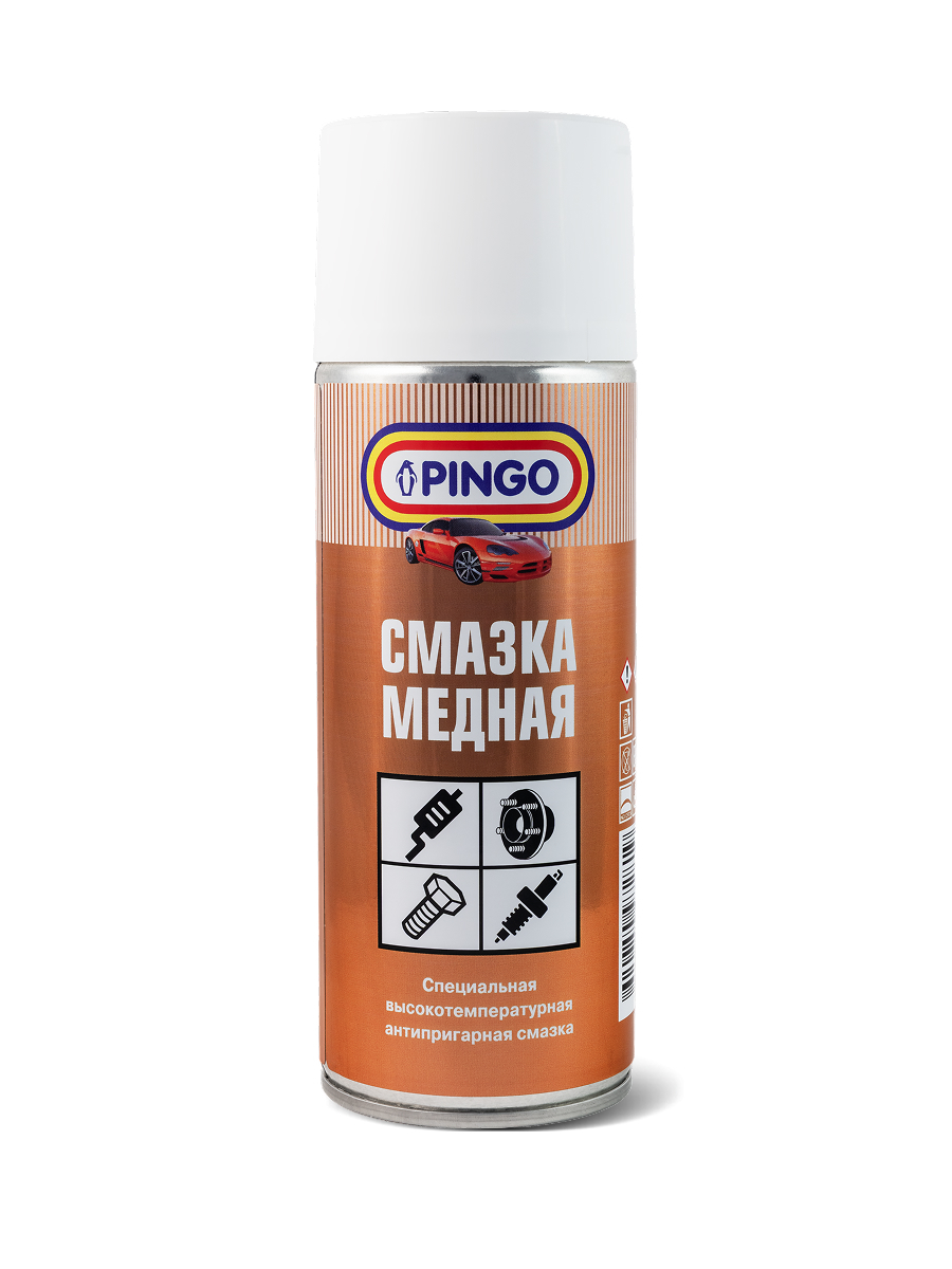 Медная смазка PINGO, аэрозольный баллон 520 мл