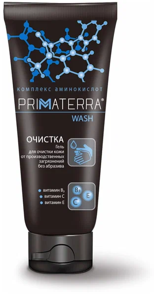 Гель для очистки кожи от производственных загрязнений без абразива Primaterra WASH