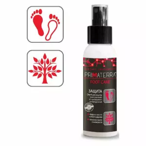 Спрей для защиты кожи рук и ног от чрезмерного потоотделения  Primaterra FOOT CARE