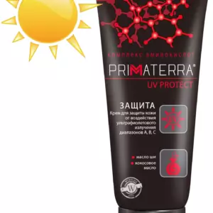 Крем для защиты кожи лица и рук от воздействия УФ - излучений  Primaterra UV PROTECT