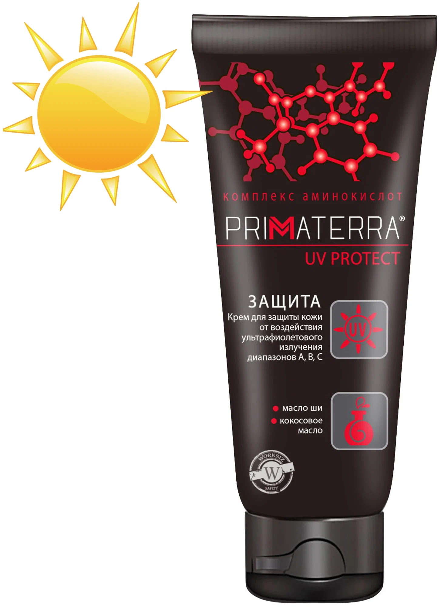 Крем для защиты кожи лица и рук от воздействия УФ - излучений Primaterra UV PROTECT