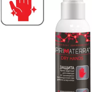 Крем защитный для кожи рук при работе в перчатках  Primaterra DRY HANDS